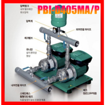 윌로펌프 PBI-D405MA/P 2.5마력X2 단상 가압용 인버터 일체형 부스터