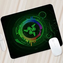 맞춤형 레이저 컴퓨터 데스크 매트 게이머 캐비닛 매직 마우스 게임 패드 Pc 액세서리 마우스 패드 키보드, 16 HC003708_02 250x290x2mm
