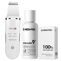 메디필 슈퍼엑스로션 플러스 피지연화제 로션엑스 250ml+코튼패드40매+피지제거기, 250ml+코튼패드40매+피지제거기+워터필링기