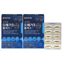 (2개묶음) 일양 오메가3 30캡슐 노르웨이산 정제어유