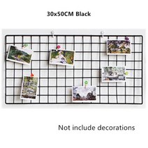 미니모듈선반 수납선반 파티션선반 미니선반 빈티지선반 벽걸이선반 사다리선반 벽선반책장 북선반 벽걸이책장 북유럽, 30x50cm black