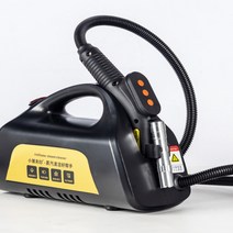 스팀 세차기 세척기 청소기 분무기 스팀기 핸디 에어컨 세차 청소 5.5bar 고압, 직분사형, 블랙