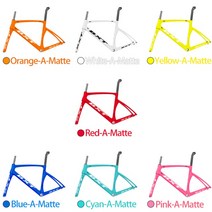 BXT-신제품 탄소 자전거 프레임 초경량 도로 BSA V 브레이크 DI2 기계식 광택/매트 프레임 포크, 49cm, Color-A-Matte