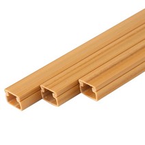 uga123 케이엠 전선몰딩 PVC 사각몰딩 알루미늄몰딩 고강도몰딩 전선정리 몰드(구.남영), NM9.케이엠 몰딩 PVC_우드색 4호(1M당)