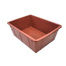 사각고무다라 사각화분 고무화분 사각고무다라화분 사각다라화분, 빨강다라