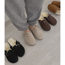 라폼슈 에바 스웨이드 털 슬리퍼 (1cm)