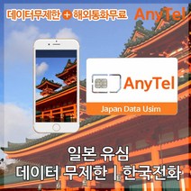 일본유심 소프트뱅크 도코모 무제한 데이터 인천 김해 대구 공항유심 후쿠오카 출장 여행유심, 4일_소프트뱅크_매일1GB 연속, 1개
