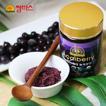 쌈바스 아사이베리파우더 아사히베리 파우더 아사이 아싸이 베리 분말 가루, 1개, 100g