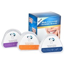 교정기 교정 트레이너 세트 성인용 orthotics 리테이너 얼라인먼트 3phases tooth straightener tooth tray 누렁니 미백, 1에서 3