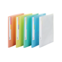 인터탑 문화산업 고투명 클리어파일 10매 F428-7 F528-7 F518-7 10개팩, F428-7 적색(10개), 1개