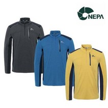 네파 춘추용 남성 그라토 집업 긴팔 티셔츠 - 7G55401