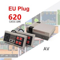 레트로 핸드 핸드 게임 콘솔 500/620/621 내장 NES 미국 8 비트 클래식 플레이어 오락실용 미니 TV, 02 EU 4 Keys