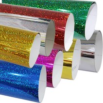 [동화오피스] 홀로그램시트지 금속시트지 1마 (폭50cm x 길이90cm), 홀로그램 파랑