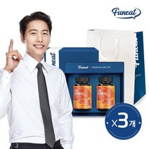 퍼니트 면역력 강화 리얼 프로폴리스 선물세트+쇼핑백 총 4개월분 x 3세트