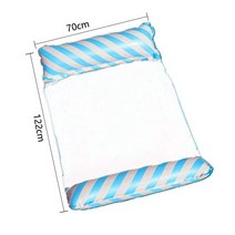 라운지체어 인테리어의자 디자인 PVC 여름 공기주입 물 해먹 접이식 쾌락 라운지 의자 플로팅 침대 쿠션 수, 26 Type5