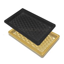 스킨포장 등바구니형 트레이 2호 선물포장 정육선물세트, 스킨포장 등트레이 2호 골드 1개