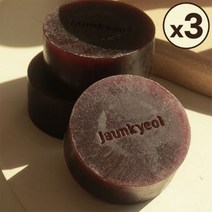 자운결 30초 실타래 세안 진액팩 피부모공 딥클렌징 노폐물케어 비누 x 3