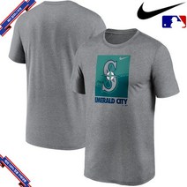 [미국정품] 나이키 MLB 시애틀 매리너스 Local 로고 Legend - Heathered Gray 459196