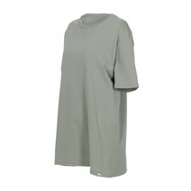 ANDAR 에어로코튼 오버핏 숏슬리브_그래스그린