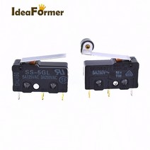 2pcs 3D 프린터 Ultimaker 리미트 마이크로 스위치 OMRON SS-5GL/5GL2 5A 125V 1.47N 마우스 버튼 Fretting, 02 5GL2