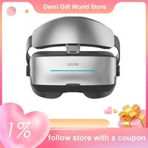 가상현실안경 VR안경 GOOVIS G3 Max 파라미터 VR 안경 헤드셋 PC Xbox PS5 스위치 스마트폰용 3D 극장 고글 시네마 HMD, 1.D3