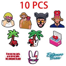 크록스 크록 croc 크록스장식 크록스악세서리1 pc 멋진 나쁜 토끼 신발 매력 재미