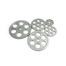 [플러그피트니스] 6홀 중량 주물원판 2.5kg I 바벨원판 중량원판, 상세 설명 참조