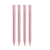 터치펜 4개/몫 7 색 멀티 컬러 플라스틱 터치 스크린 펜 스타일러스 휴대용 연필 Touchpen 3ds에 대 한 설, 한개옵션1, 07 G Pink