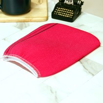 스펀지 때밀이 장갑 핫핑크 130x170mm