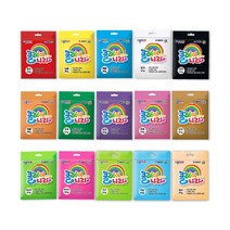 종이나라 클레이나라 점토 10p, 흰색, 50g