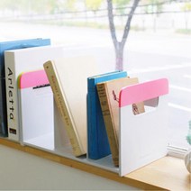 책상 책꽂이 수납함 3단 분홍 사무실책꽂이 수납책꽂이 책장diy