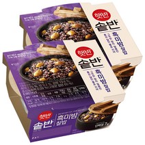 CJ 햇반 솥반 흑미밤찰밥 210g 2개