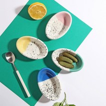 에센셜 도자기 마블 소스볼 4color - 소스그릇, 포레스트 그린, 1개