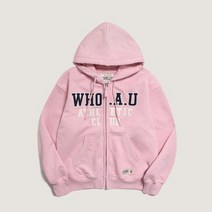 후아유 후아유 공용 시그니처 패치 후드집업(노기모) / _A WHMZD1211U
