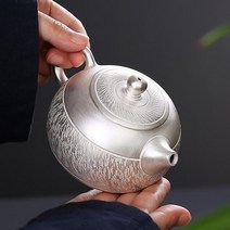 은주전자 은다기 다도은주전자 수제은주전자, Shih Tzu Pot- 02