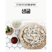 프리미엄 100% 통영 굴 석화 생굴 5kg 10kg 택배 생굴 제철 무침 찌개 김장 하프셀, 프리미엄생굴1kg, 1개