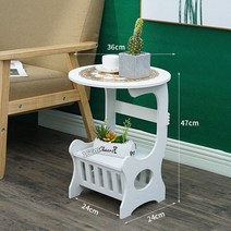 원형 테이블 카페 식탁 유러피안 미니 캐주얼 침실 거실 머리 심플, 01.조립하다., 06.플랩형 작은 원탁자