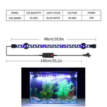 수조 수초 어항 수족관 조명 led 방수 물고기 탱크 클립 램프 수중 장식 장식 식물 램프 물고기 탱크, 우리를