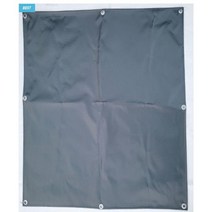 PVC 타포린 쫄탑 방수천막 각종덮개 주문제작 기본 1200x1200, 투명
