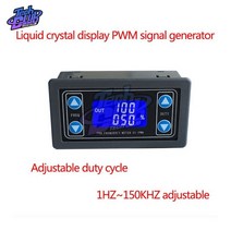 소형발전기 비상발전기 제네레이터 1Hz-150KHz LCD 디지털 디스플레이 PWM 신호 발생기 1 채널 펄스 주파, 한개옵션0