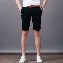 스댕클럽 남성용 스판 면 치노 반바지 SAD875
