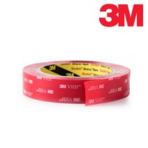 3M 투명양면테이프 VHB 4910 강력양면테이프 24mm x 4.4m