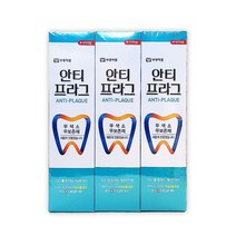 부광 안티프라그 치약 130gx3개 치약세트 충치예방 성인치약, 그린