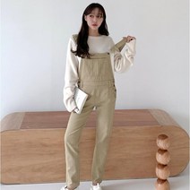 피글리 여성용 일자멜빵점프수트