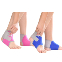 어린이용 발목보호대 발목통증 압박 보조기 2P 1SET, M (230~245mm), 블루
