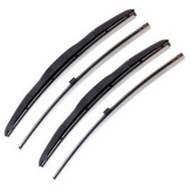 카다누리 하이브리드 코란도C 와이퍼2p + 리필고무 2p + 패키지, 2세트