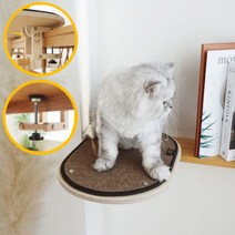 책장 창문 고양이선반 캣타워 캣워크, 캣워크 중형 + 추가 스크래처