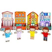 걱정 인형 diy 키트 핸드폰 거치대 만들기 휴대폰 홀더 세트 어린이 유아 고민 심리 치료 도구 정서 교육, 법원