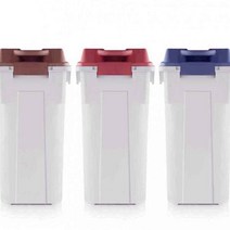 형광등수거함 폐형광등 아파트 수거함 분리 종량제봉투 걸이 원룸 스탠드 슬림 3개, 15.슬림펌핸들(60L색상3종)3p