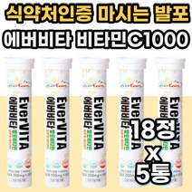 식약처인증 마시는 발포 발포형 비타민 VITAMIN C 1000 레몬맛 맛있는 바이타민 C 비타민 씨 시 발포제 부모님 건강 선물 50대 60대 70대 여성 여자 남성 남자